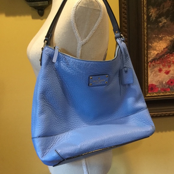 kate spade Handbags - Kate Spade-  Bay Street Lexie Blue Pebble Handbag